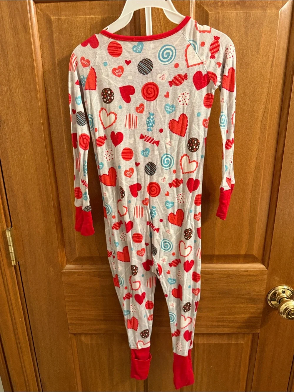 Gray Sweet Valentine | Little Sleepies | One-Piece | 18-24 month